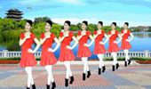 塘兴园广场舞《社会摇》网红步子舞16步 演示和分解动作教学 编舞杨丽华