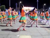 温州燕子广场舞 荷东的士高 16步单跳 双人跳 正面演示 分解教学