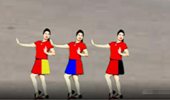 秋天雨广场舞《我就是这么帅DJ》网红时尚32步 演示和分解动作教学