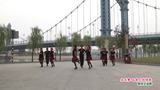 汉口春天冬冬水兵舞蹈队广场舞  水兵舞 马背上的情歌 团队表演版