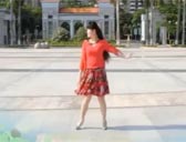 可爱玫瑰花广场舞 中国好姑娘 含分解动作加背面演示