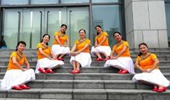 深圳山茶广场舞《花桥流水》演示和分解动作教学 编舞山茶