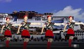 丫丫广场舞《西藏情歌》水兵舞32步 演示和分解动作教学 编舞丫丫