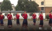 上海香何花广场舞《昆都仑之恋》藏舞中三 演示和分解动作教学 编舞香何花