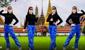 水蜜桃广场舞《泰国神曲》32步恰恰风 演示和分解动作教学 编舞武阿哥