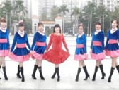 可爱玫瑰花原创广场舞 贺年片 含分解动作 编舞：可爱玫瑰花