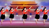 吕芳广场舞《没有共产党就没有新中国》演示和分解动作教学 编舞吕芳