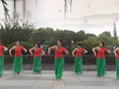 茉莉广场舞《走江南》原创古典形体舞 正面演示 背面演示 分解教学