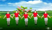 英红梅广场舞《野花香》网红舞 演示和分解动作教学 编舞英红梅