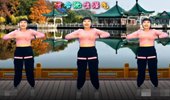 上海伟伟广场舞《野花香》有氧健身操 演示和分解动作教学 编舞伟伟