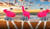 水蜜桃广场舞《情歌对唱》DJ版欢快活力32步 演示和分解动作教学 编舞水蜜桃