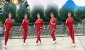 河庄爱尚广场舞《阿瓦人民唱新歌》DJ41弹跳曳步舞 演示和分解动作教学