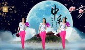 鄂州筱静广场舞《十五的月亮》欢快花球舞 演示和分解动作教学 编舞筱静