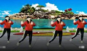 林子广场舞《爱情醉醉醉》网红弹跳32步 演示和分解动作教学