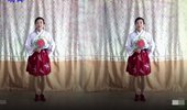 清河清清广场舞《一剪梅》网红团扇舞 演示和分解动作教学
