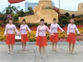 可爱玫瑰花广场舞（女人是世界最美丽的花）附背面演示 编舞：刘瑛