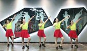 林州芳心广场舞《夜之光》动感流行舞 演示和分解动作教学 编舞芳芳