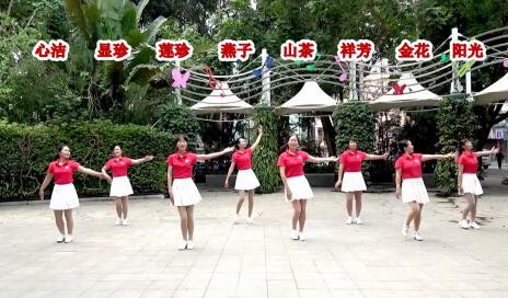 深圳山茶广场舞《一起跳起来》演示和分解动作教学 编舞山茶