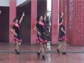 达州凤凰姊妹广场舞 爱只是传说 含背面演示