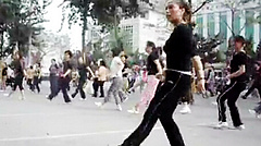 舞动旋律2007广场舞 大姑娘美大姑娘浪 广场舞视频