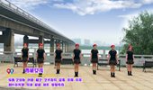 【时尚水兵舞】湘潭俪影广场舞 青藏女孩 团队表演版