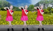 西门香香广场舞《长相依》32步 演示和分解动作教学 编舞西门香香