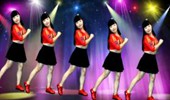 阿珠广场舞《社会摇》网红摆跨舞32步 演示和分解动作教学 编舞阿珠