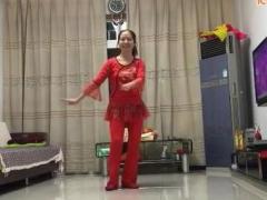 学跳叶子广场舞《想西藏》