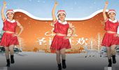 菲菲8广场舞《圣诞狂欢曲》演示和分解动作教学 编舞菲菲
