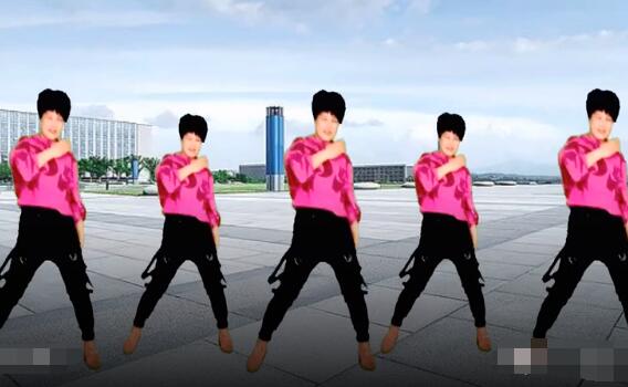 麒麟广场舞《2020幸福来敲门》动感节拍健身舞 背面演示及分解教学