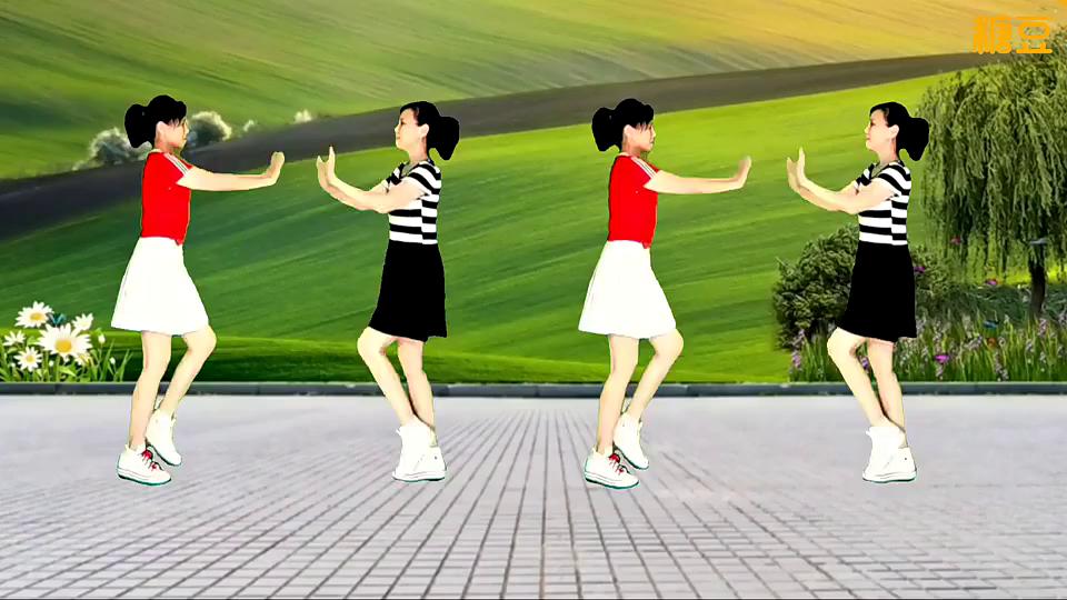 蝶舞阿玉广场舞《走不完的路》超合拍的双人对跳舞