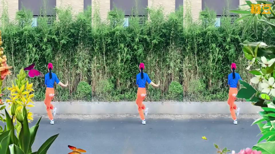 北京诗诗广场舞《画离弦》原创舞蹈含背面演示