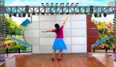 为舞疯狂广场舞美丽中国我的家园 正背面演示及分解动作教学 编舞舞之梦