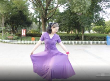 温州燕子广场舞《天籁之爱》背面演示及分解教学 编舞燕子