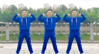 武阿哥广场舞《我就是炮哥》动感减肥瘦身健身操 背面演示及分解教学