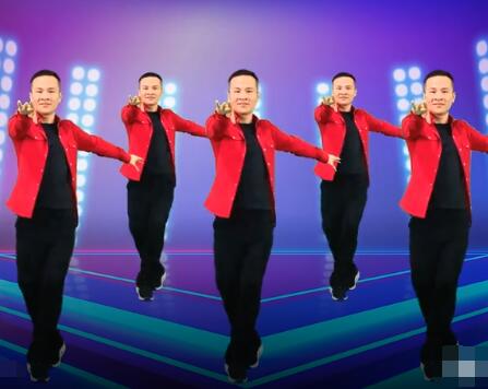 武阿哥广场舞《山河美》32步网红流行恰恰 背面演示及分解教学
