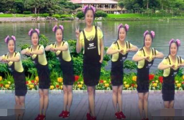 吴惠庆广场舞《两只老虎》32步 特献六一儿童节 背面演示及分解教学 编舞吴惠庆