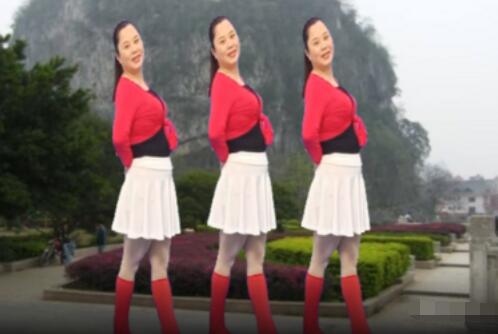 吴惠庆广场舞《爱情的力量》网红歌曲 背面演示及分解教学 编舞吴惠庆