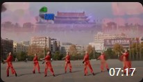 九江市文化宫向霞广场舞《火火的中国》（原创）附背面演示