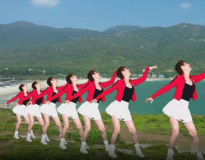 笑春风广场舞《天涯》最火64步网红舞舞蹈欢快俏皮 背面演示及分解教学