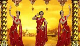 新风尚广场舞《Dil Dooba》印度风情 背面演示及分解教学 编舞陈敏