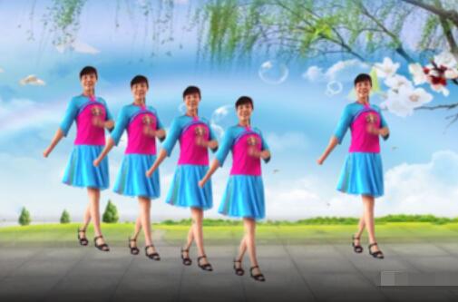 馨秀广场舞《亲爱的你在哪里》最新版网红优美旋律时尚 背面演示及分解教学