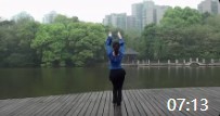 燕妮广场舞教学-排舞卓玛演示及背面分解