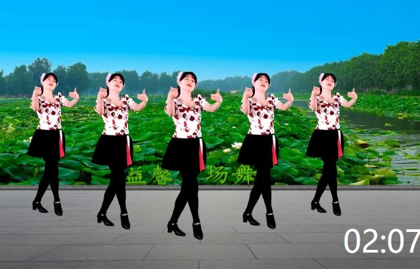 益馨广场舞《玛尼情歌》流行歌曲大众健身舞，欢歌美舞跳起来