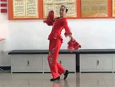 大庆杰克广场舞咱们屯里的人 粤语版 附分解动作教学 原创编舞舞清秋