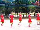 江西永修白鹤花园广场舞相约在鲜花的草原 正背面演示及分解动作教学 编舞水