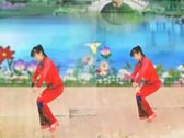 舞妹妹广场舞中国中国 正背面演示及分解动作教学 编舞恋雪