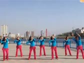 天水滨河广场舞又在梦里见到你 正背面演示及分解动作教学 编舞红红