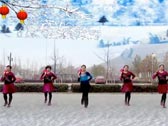 昌黎波波广场舞幸福中国年 单扇舞 正背面演示及分解动作教学 编舞波波