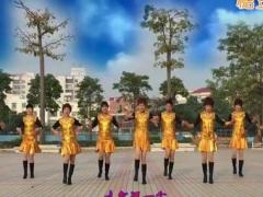 澄海春风健身队广场舞单身歌 正背面演示及分解教学 编舞笑春风